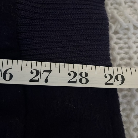 NWOT! Unisex Wool and Suede Baseball Jacket. No size but measurements in photos - Picture 12 of 13